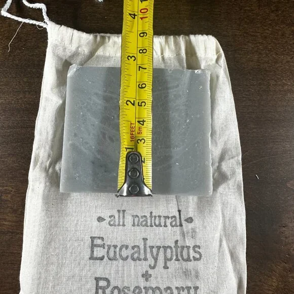 Humble Life - All Natural Eucalyptus & Rosemary Soap Bar with Bag - Picture 5 of 6